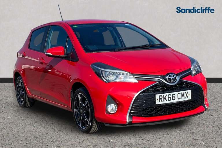 2016 Toyota Yaris 1.33 VVT-i Design TSS 5dr CVT HATCHBACK PETROL Manual