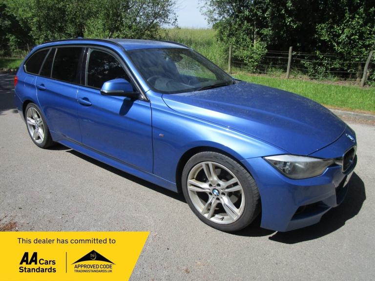 BMW 3 SERIES 2.0 320d M Sport Touring - Auto - Heated front seats, Leather,