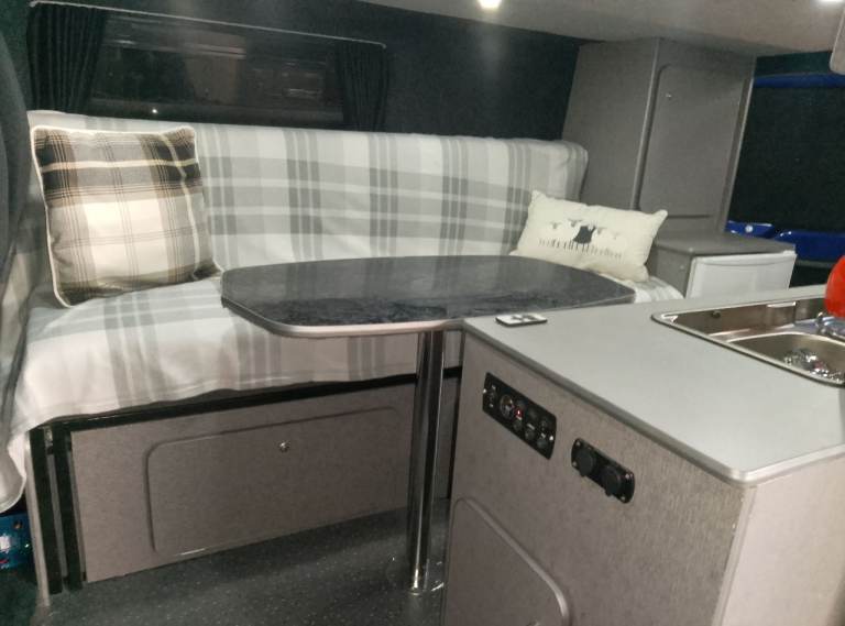 Ford transit campervan motorhome