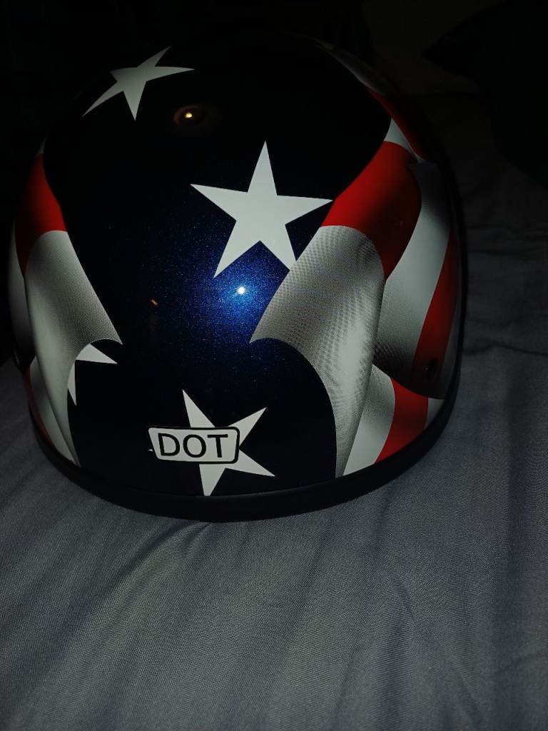 Outlaw open face L helmet
