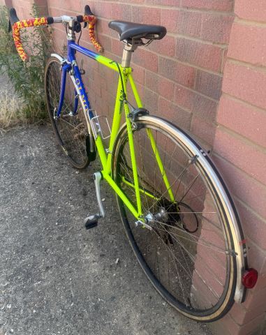 Vintage Olmo road bike racer, 52cm small size frame, 21 speed
