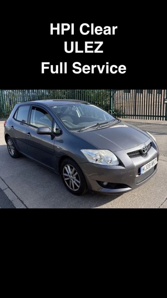 Toyota, AURIS, Hatchback, 2008, Manual, 1598 (cc), 5 doors