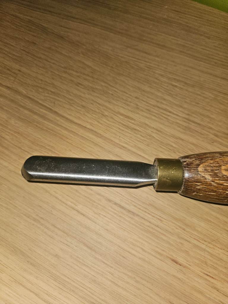 Hamlet 3/4 inch woodturning chisel lathe Axminster round nose scraper ...