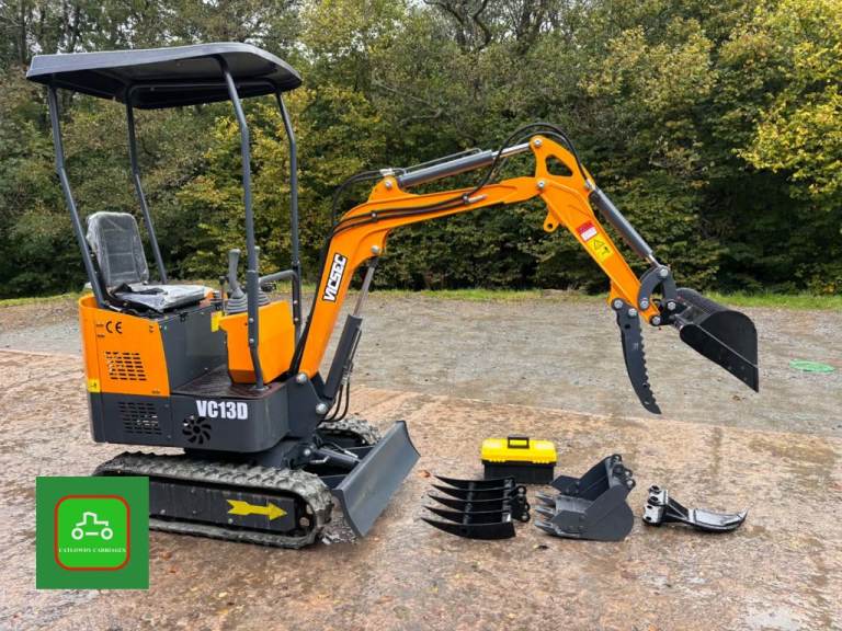 NEW KOOP DIESEL 1.3 ton MINI DIGGER PACKAGE DEAL, DO NOT MISS IT SEE VIDEO inc VAT