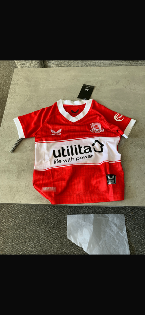 Football shirts all sizes