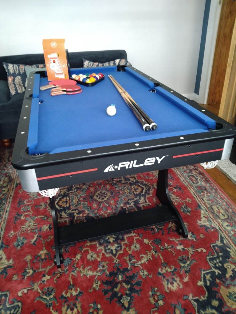 Riley 5ft Pool Table & Table Tennis