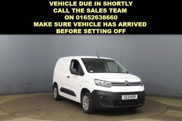 2021 Citroen Berlingo 1.5 BlueHDi 650Kg Enterprise 75ps PANEL VAN DIESEL Manual