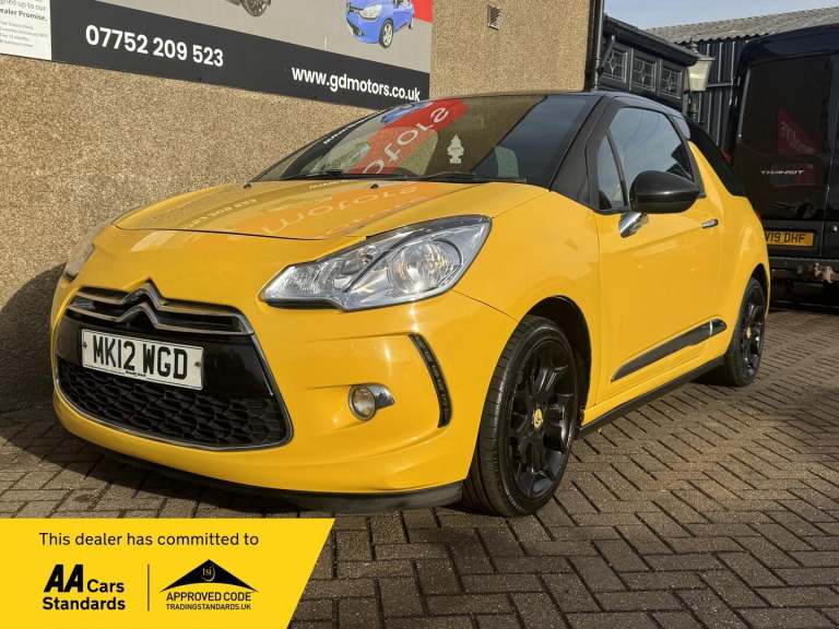 2012 Citroen DS3 1.6 e-HDi 110 Airdream DSport 3dr HATCHBACK DIESEL Manual