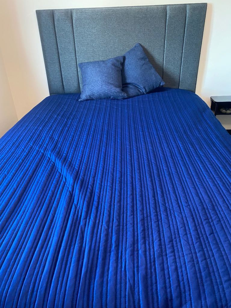 Double bed frame and headboard 