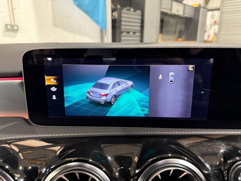 2019 Mercedes-Benz A-Class 1.5 A180d AMG Line Premium Saloon 4dr Diesel 7G-DCT Euro 6 s/s 116 ps ...