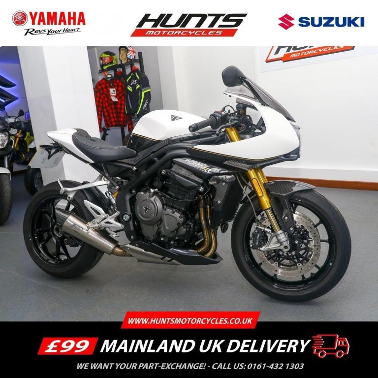2024, '24 reg. Triumph Speed Triple 1200RR. 1 Owner. JUST 2,418 MILES. £10,995