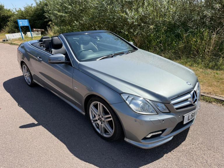 2011 Mercedes-Benz E Class E220 CDI BlueEFFICIENCY Sport 2dr Tip Auto CONVERTIBLE DIESEL Automatic