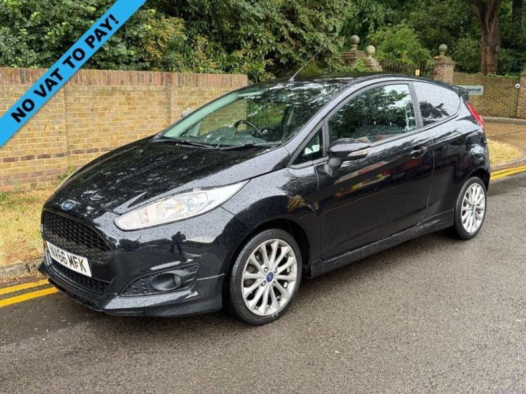 2017 66 FORD FIESTA VAN 1.5 TDCI 97BHP SPORT 3DR CAR DERIVED PANEL VAN DIESEL