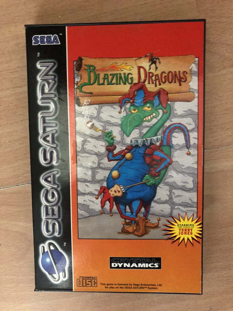 For Sale Sega Saturn Blazing Dragons 