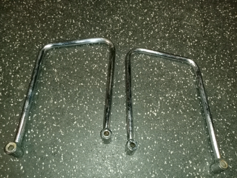 KAWASAKI vn 800-1500 CHROME SADDLEBAG SUPPORTERS 