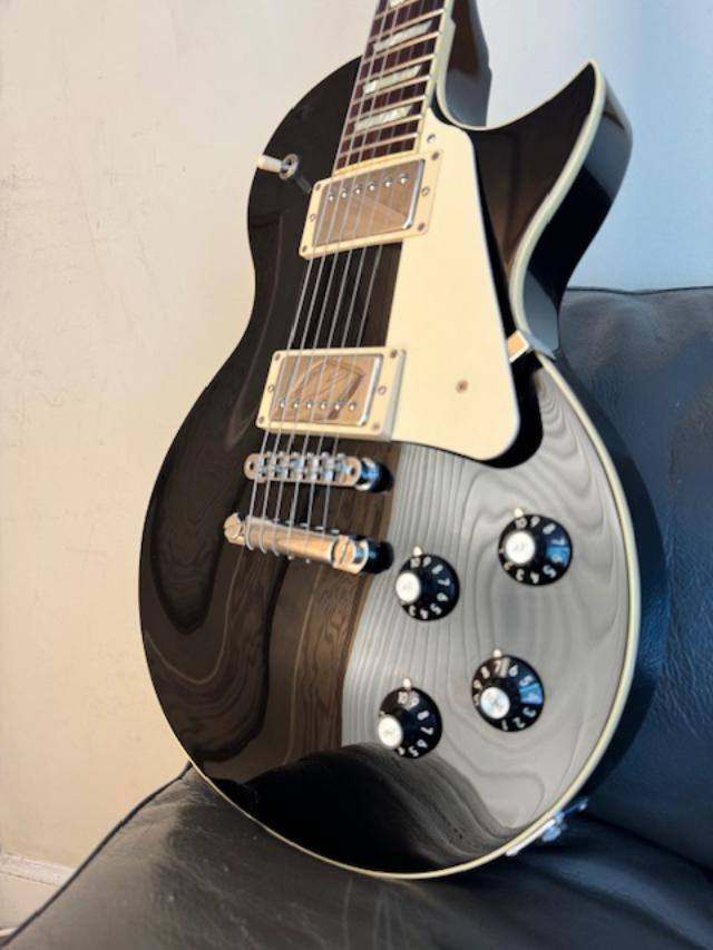 FGN-FUJIGEN/ Neo Classic NCLS-20 Black 2015-MIJ Japan single cut L.P. style