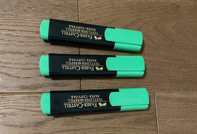 Faber-Castell TextLiner 48 in Green (3)