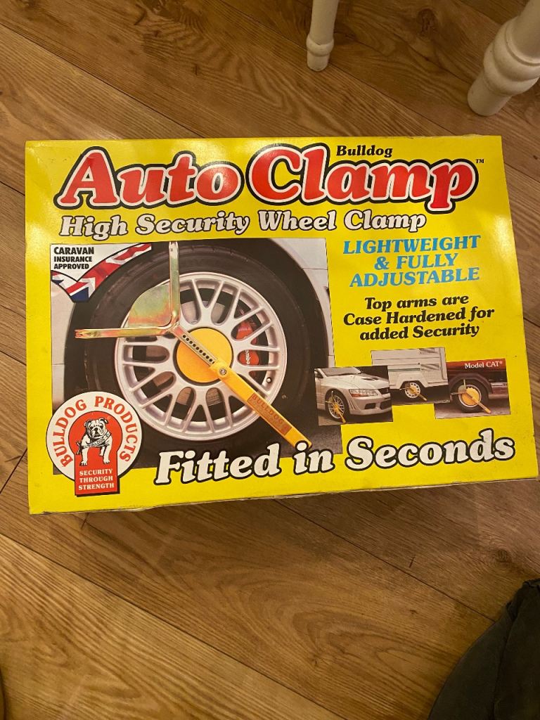 Auto Clamp High Security Wheel Clamp 