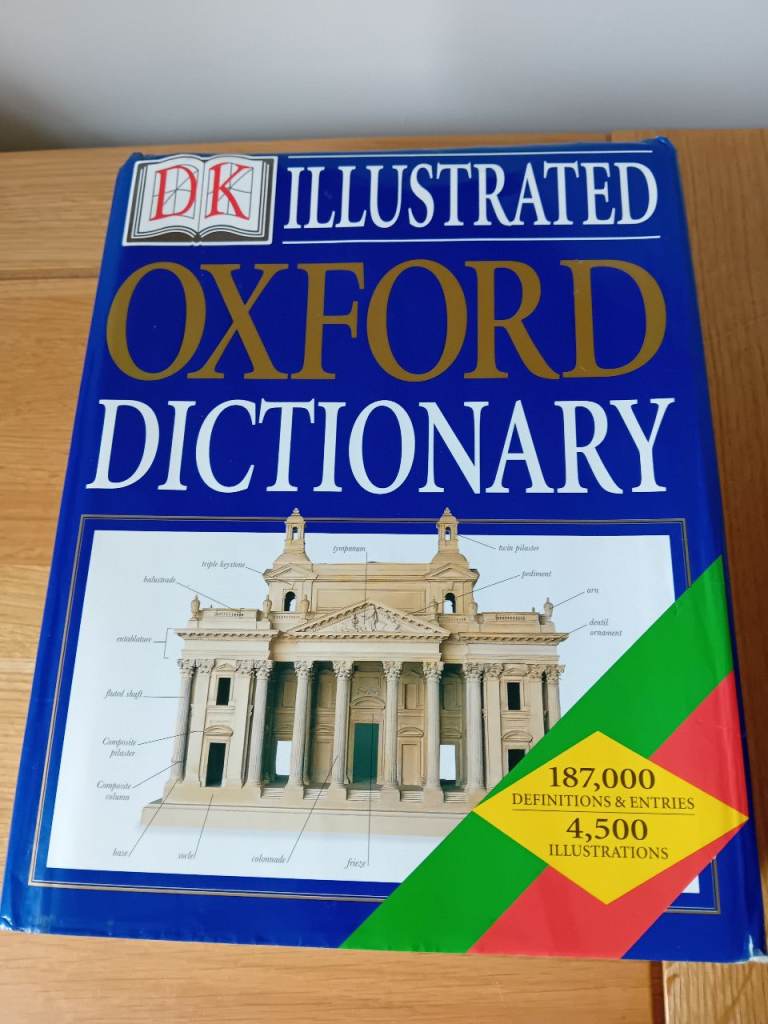 Illustrated Oxford dictionary very good condition 