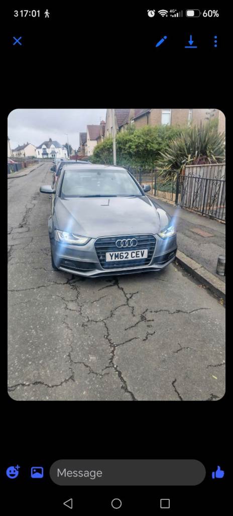Audi, A4, Saloon, 2013, Manual, 1968 (cc), 4 doors