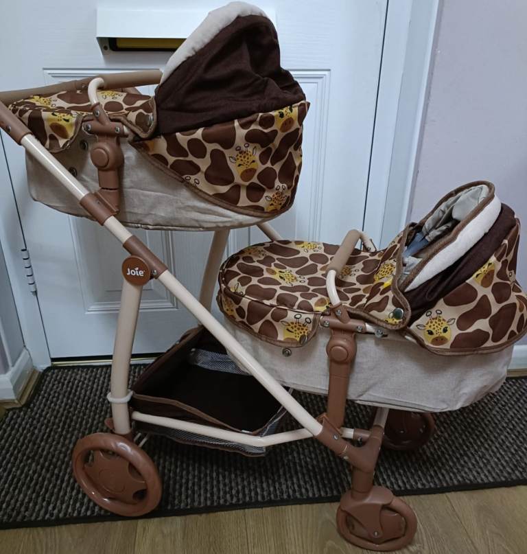 Brand New Joie Junior Twin Dolls Pram 