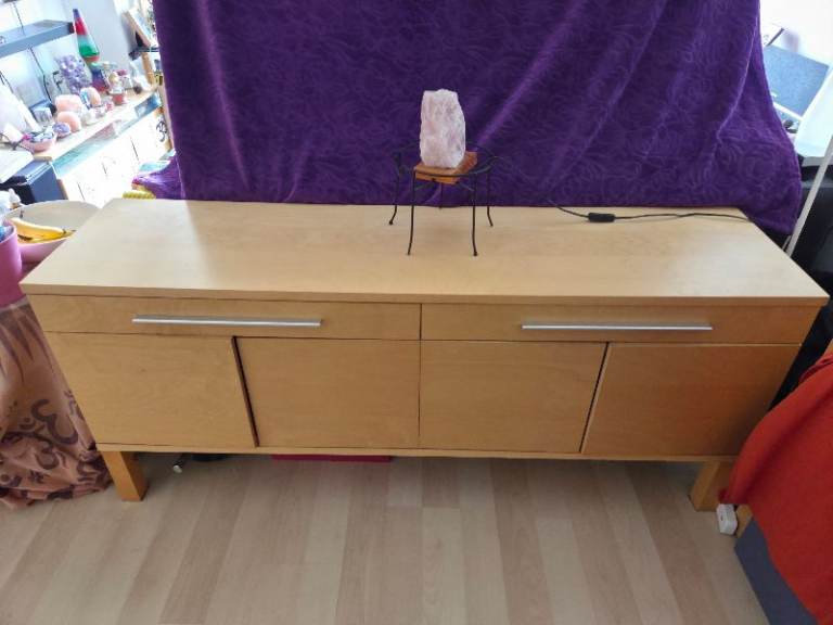 IKEA BJURSTA Sideboard / Buffet Cabinet – Beech