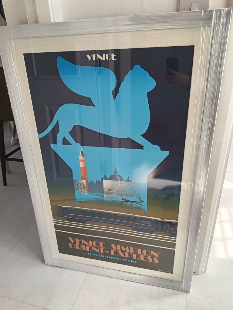 Venice Simplon Orient Express Framed Poster