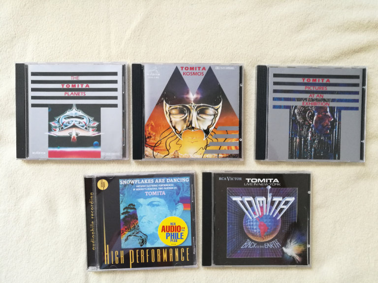 Isao Tomita 5xCD Remastered