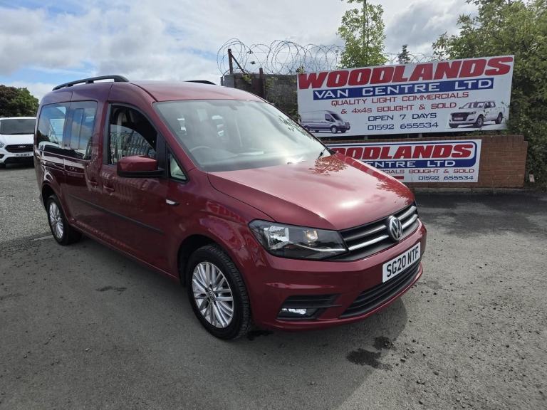 2020 ON 20 PLATE VOLKSWAGEN CADDY MAXI C20 LIFE CREW MPV ULEZ FREE ZONE