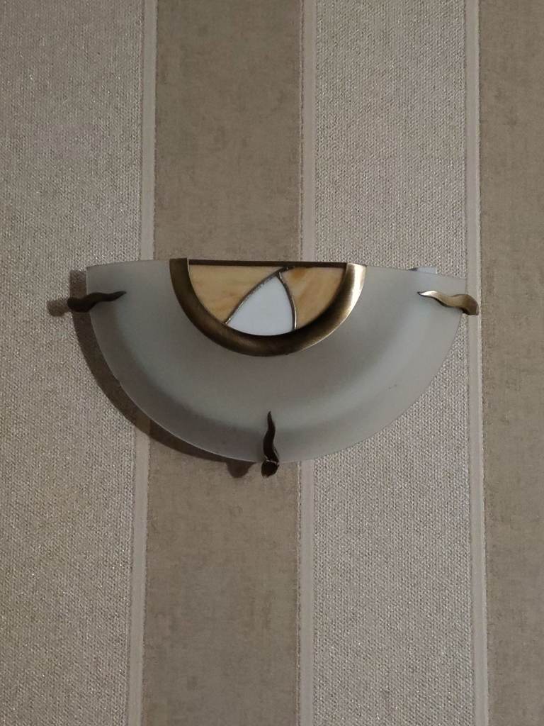 2 x Tiffany Style Wall Lights 