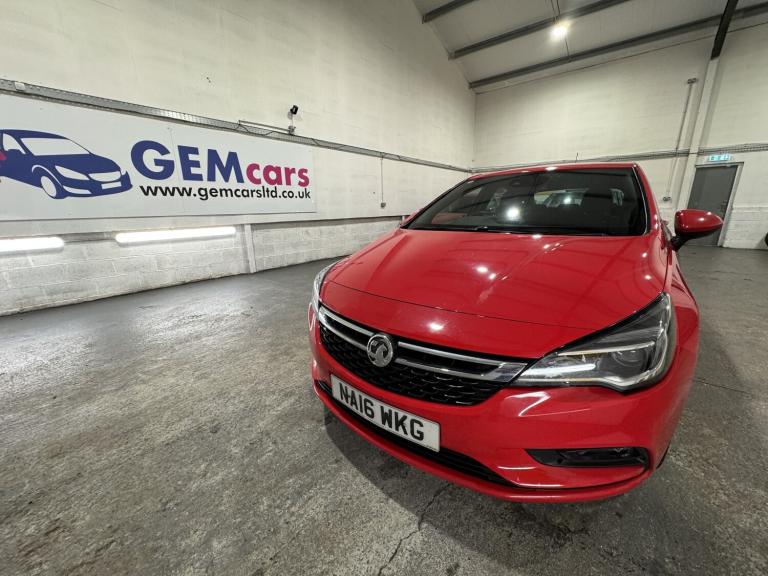 VAUXHALL ASTRA 1.0 i Turbo ecoFLEX SRi 2016