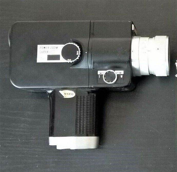 Vintage Power Zoom Super 8 Cine Camera