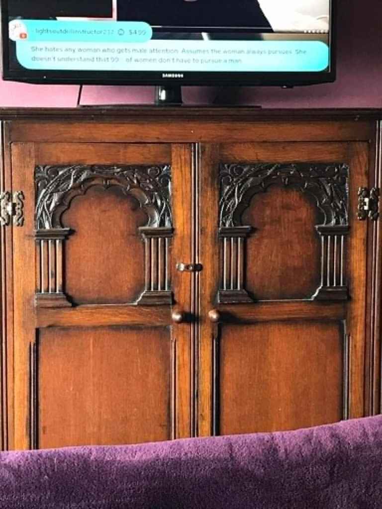Solid wood Gent's wardrobe