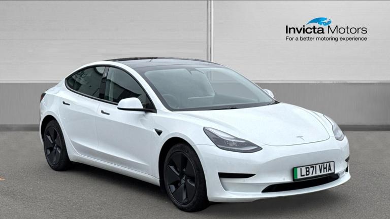 2021 Tesla Model 3 Standard Plus 4dr Auto - Panoramic Glass Roof - He Electric