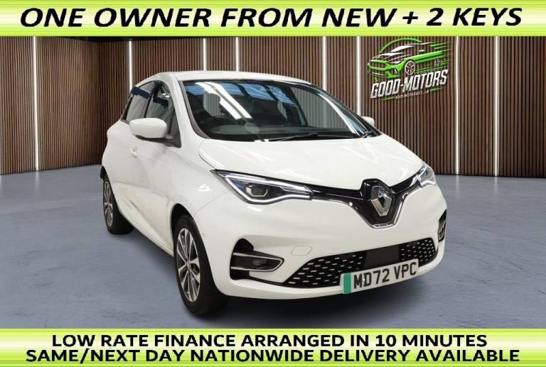 2022 72 RENAULT ZOE R135 EV50 52KWH GT LINE + HATCHBACK 5DR ELECTRIC AUTO (RAPID