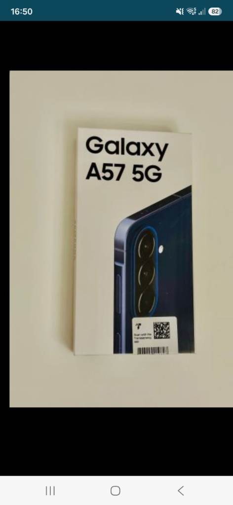 Samsung galaxy A57 256gb unlocked awesome blue
