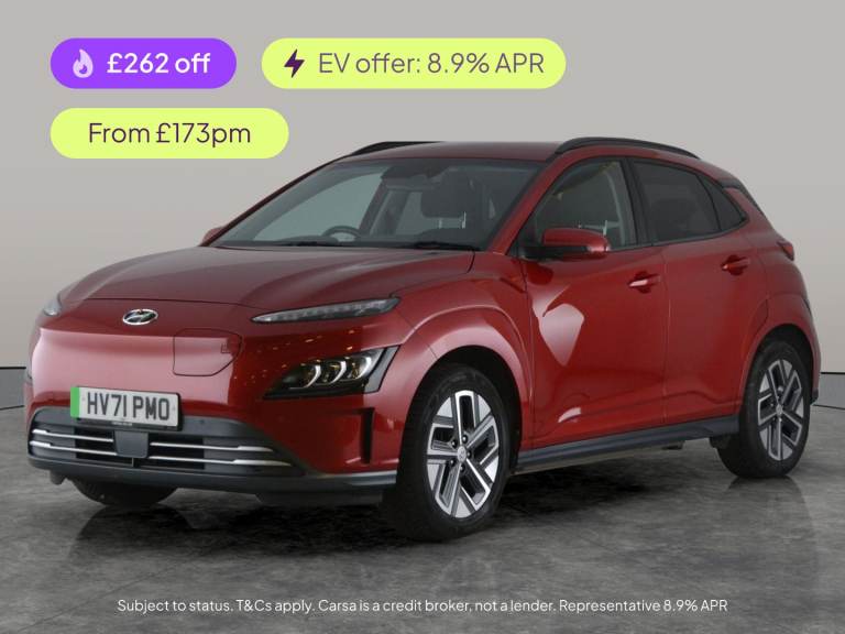 2021 Hyundai KONA 64kWh Premium SUV 5dr Electric Auto (10.5kW Charger) (204 ps) - KEYLESS ENT Suv...