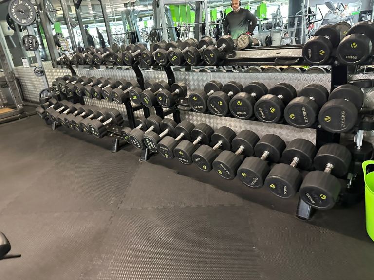 Dumbbells - Jordan Fitness Urethane Dumbbells & Tufftech Rubber 4kg—50kg