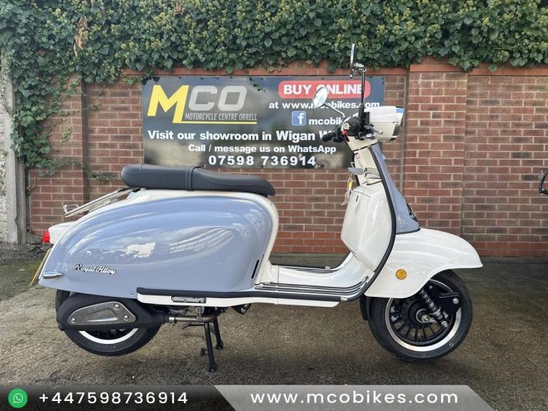 Royal Alloy TG125 AC Pre-reg 74 plate 1 miles