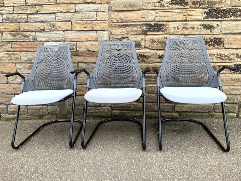 Herman miller sayl cantilever meeting chair (10 available) £90 each