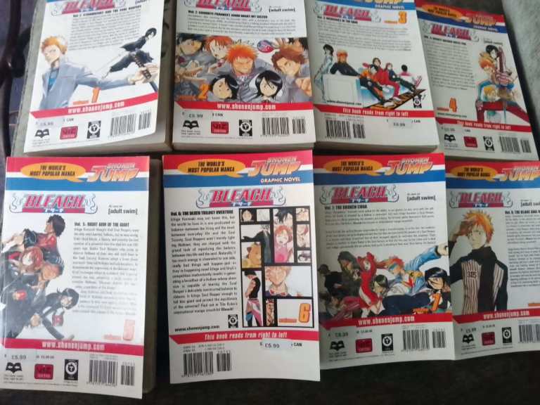 Bleach Manga Volumes - Good Condition