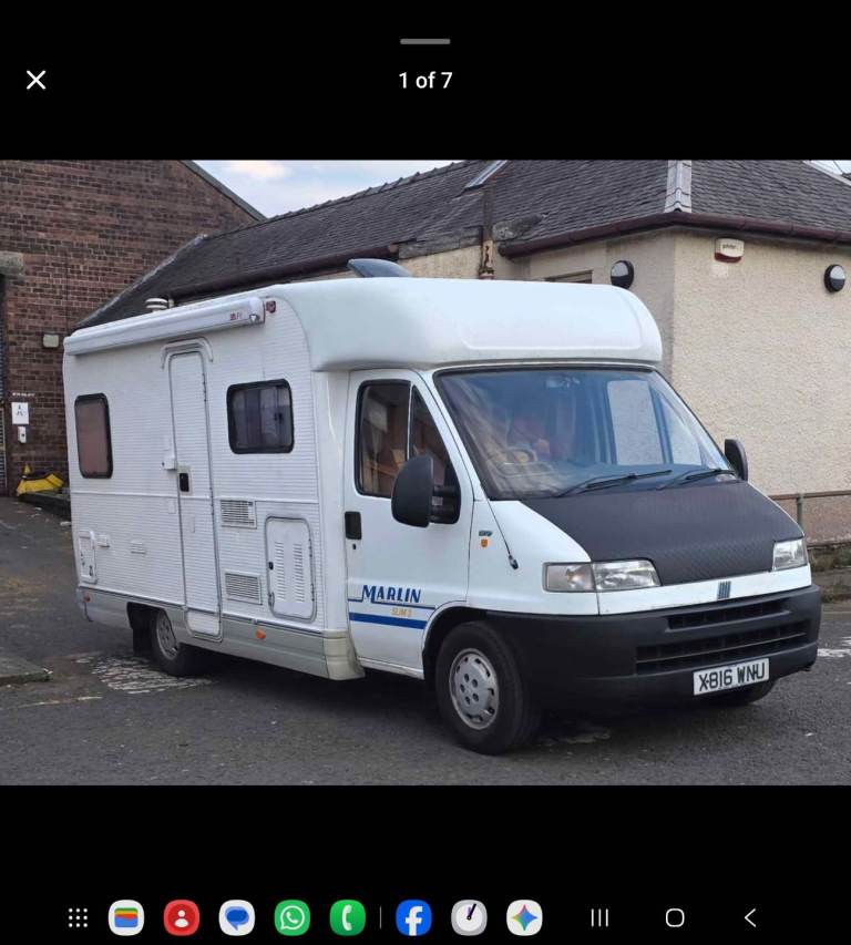 Fiat ducato motorhome for sale