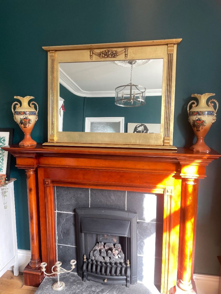Vintage style large gilt mirror 