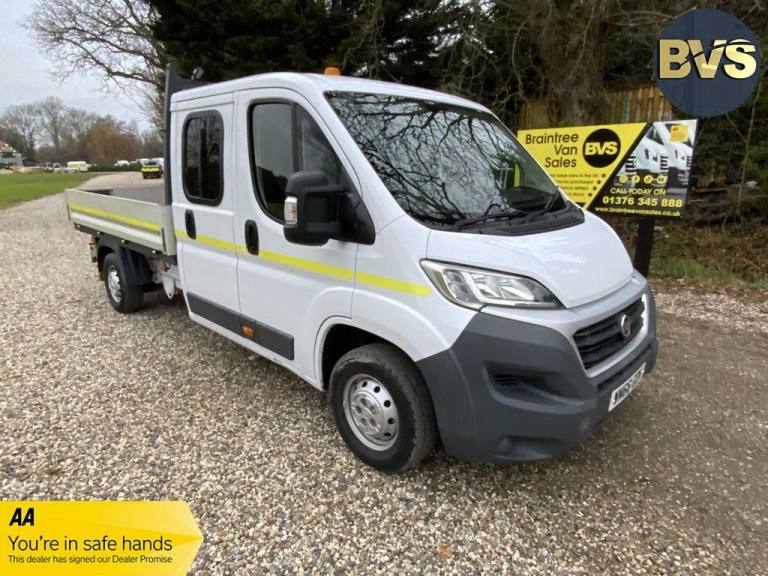 2016 Fiat Ducato 2.3 MultiJetII 35 DROPSIDE FITTED HIAB  4DR Diesel Manual MLWB H1 Euro 6 (1 Cran...