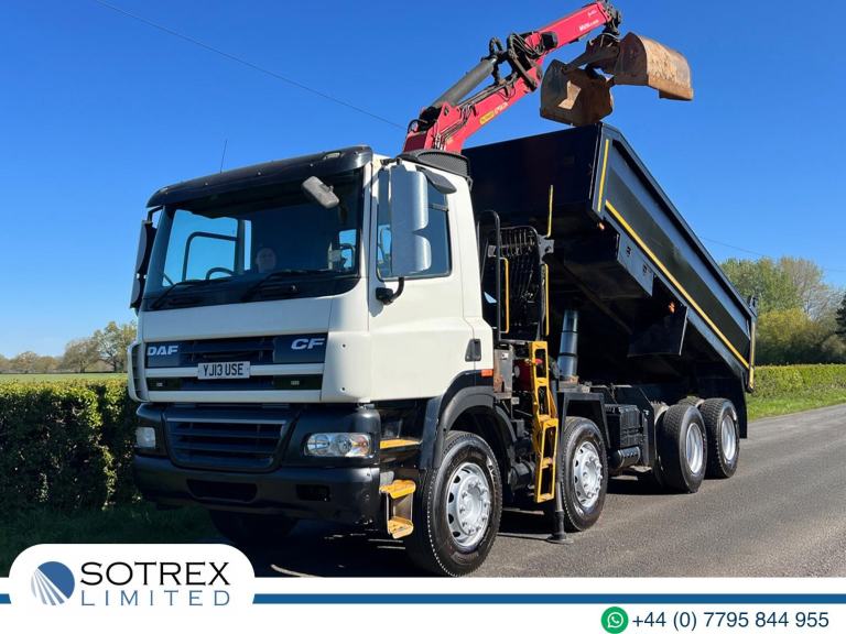 DAF TRUCKS CF85 410 8 X 4 Tipper Grab