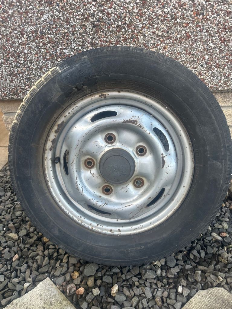 Swap Ford transit van 195/70/15 spare wheel & tyre 195 70 15 for trailer wheel 13/165/80