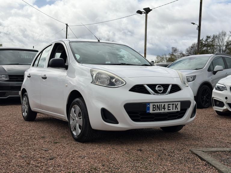 2014 Nissan Micra  AUTOMATIC 1.2 Visia Hatchback 5dr Petrol CVT Euro 5 (80 ps)