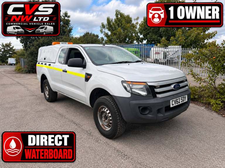 2012/62 FORD RANGER XL SUPER CAB 4X4 PICKUP 2.2 TDCI CHAIN ENGINE PRICE IS + VAT