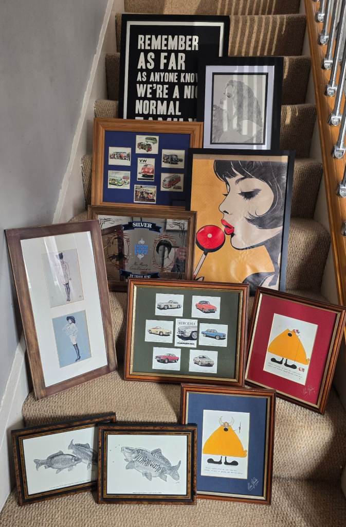 Pictures, Mirrors, Cards framed...from £5