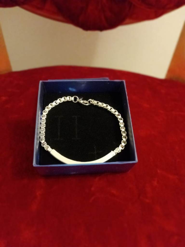 BRAND NEW 925 REAL SILVER BRACELET 